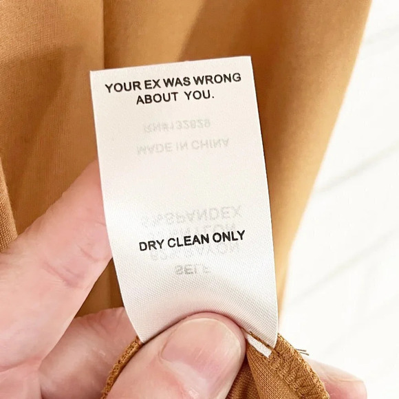 LPA x Revolve Camel Cold Shoulder Fit & Flare Dress Women's Size XS NWT - Picture 8 of 10